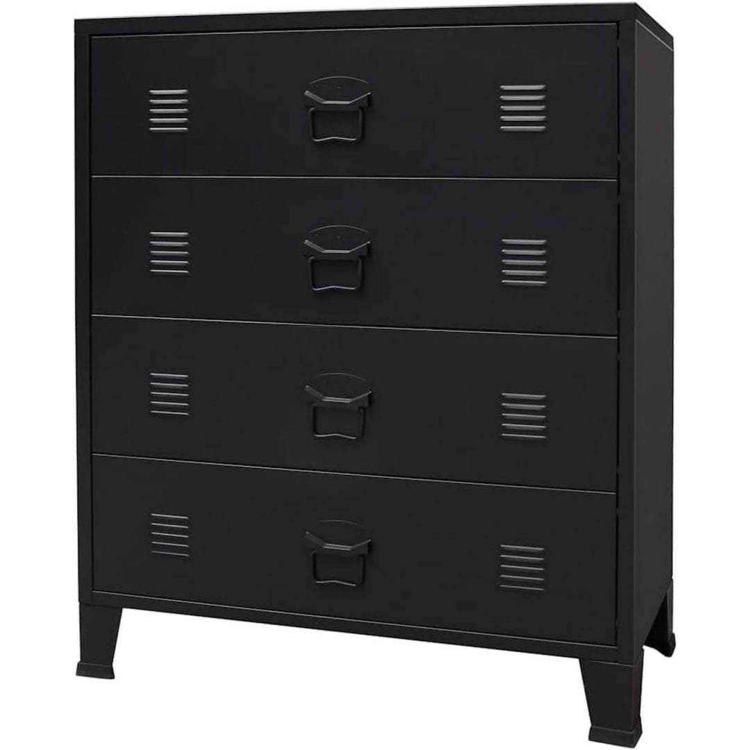 Cassettiera nero