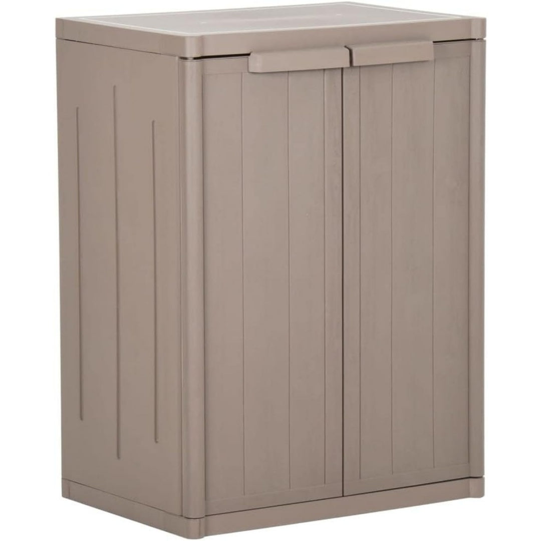 Armadio Armadietto da giardino per esterni, 65 x 45 x 88 cm, resistente alle intemp